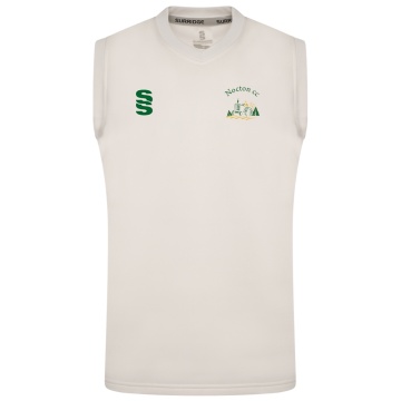 BLAST SLEEVELESS WOMENS SWEATER-Ivory