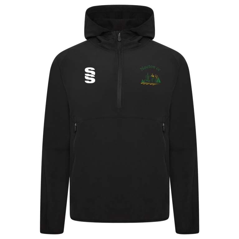 Dual Elite 1/4 Zip Hoody / Rain Jacket : Black
