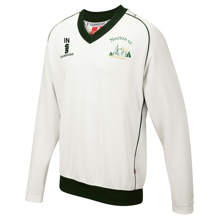 Nocton CC - Long Sleeve Sweater Green Trim